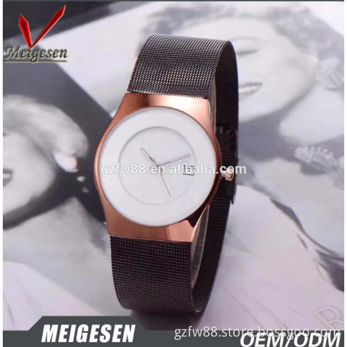 5 mm Ultra-thin case height and date display alloy men wrist watches